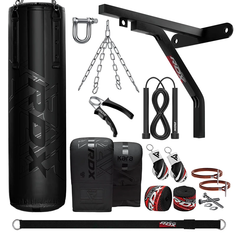 RDX Sports Store RDX Punch Bag Boxing Training, 15PC Kara Filled 5ft Heavy Duty Set