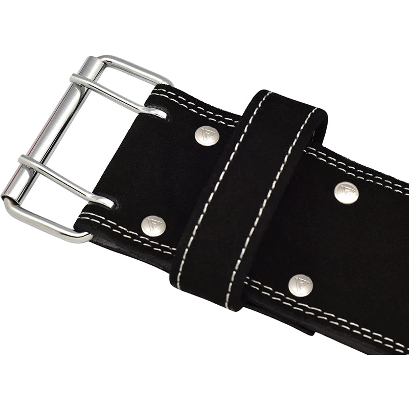 RDX Sports Store RDX 4PB Suede Leather Black Powerlifting Belt - Image 8
