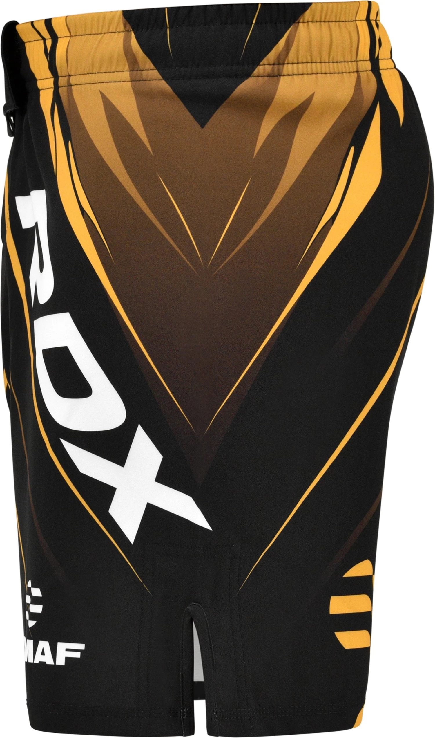 RDX Sports Store RDX IMMAF Approved MMA Fight & Training Shorts Golden - Image 2