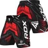 RDX Sports Store RDX IMMAF Approved MMA Fight & Training Shorts Red