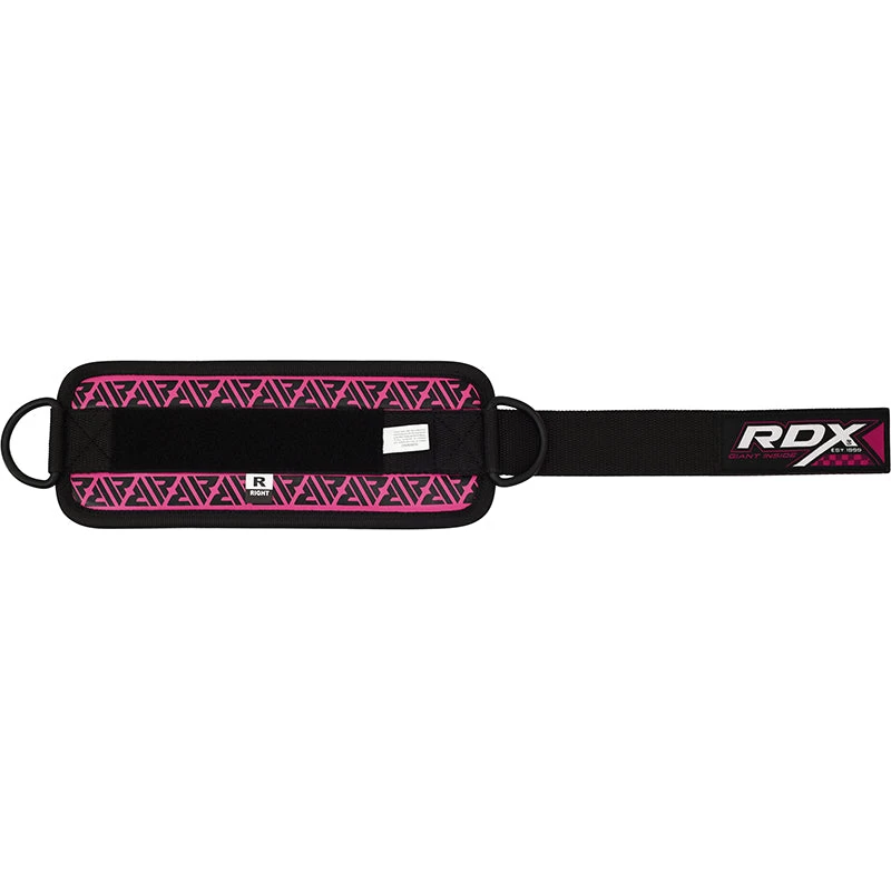 RDX Sports Store RDX A3 Pink Ankle Straps For Legs Exercise - Image 3