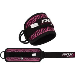 RDX Sports Store RDX A3 Pink Ankle Straps For Legs Exercise