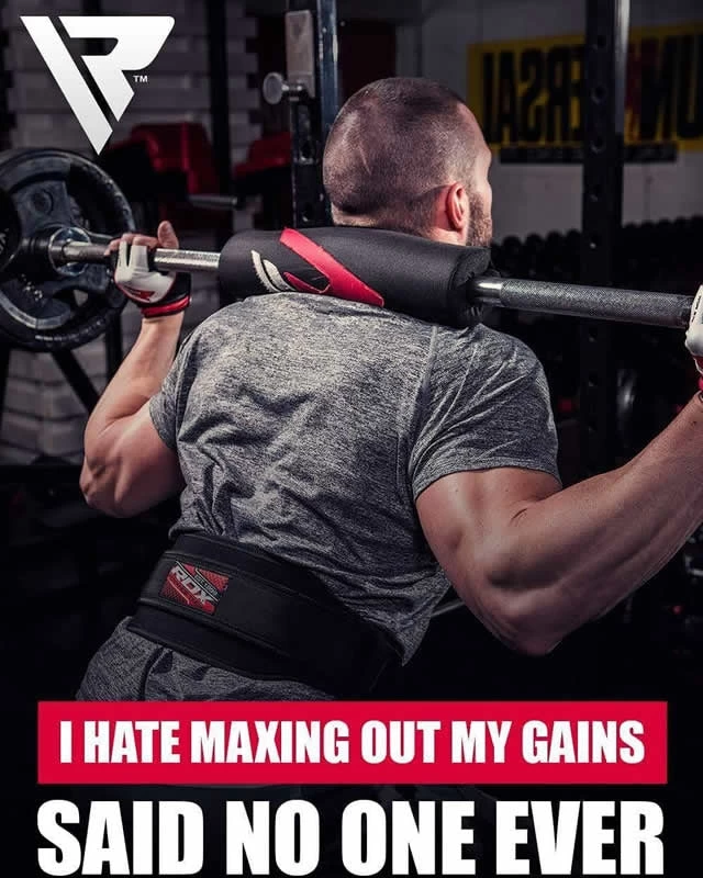 RDX Sports Store RDX B1 Weightlifting Barbell Bar Pad For Squats, Lunges & Hip Thrust - Image 2