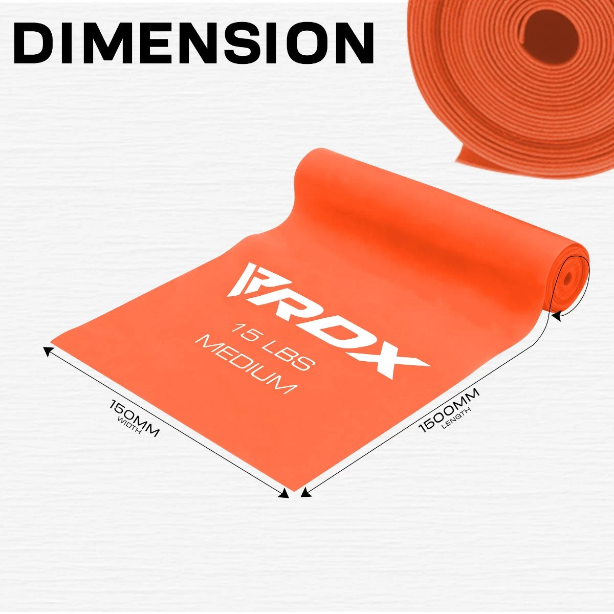 RDX Sports Store RDX B4 TPE Flat Resistance Training Bands Set - Image 6