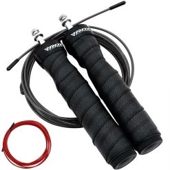 RDX Sports Store RDX B4 Adjustable 10.3ft Skipping Rope With 2 Tangle-Free Steel Wires