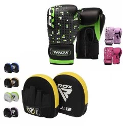 RDX Sports Store RDX J12 Boxing Gloves & Focus Pads