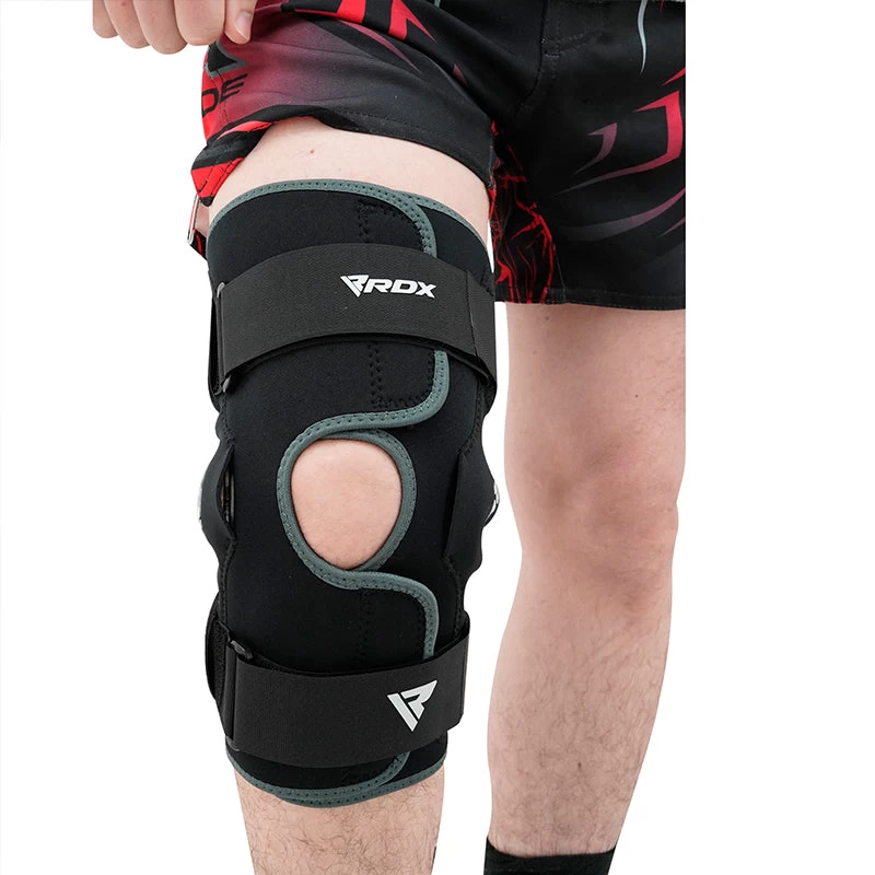 RDX Sports Store RDX NE FDA Approved Open Patella Brace For Knee Support With Angle Bracket - Image 2