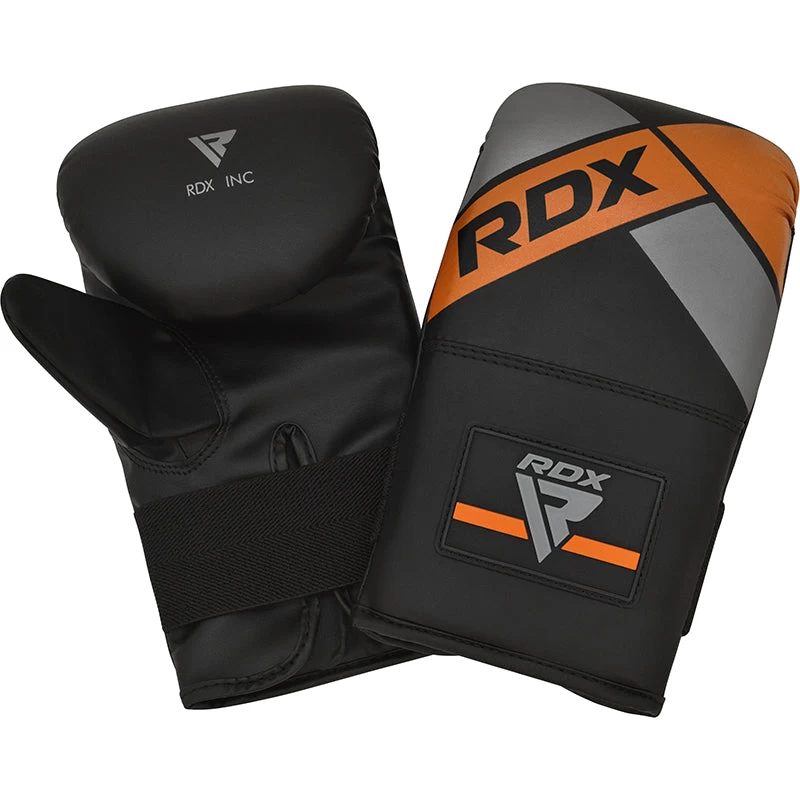 RDX Sports Store RDX F12 4ft / 5ft 3-in-1 Punch Bag & Mitts Black / Orange / Gray / White Set - Image 8
