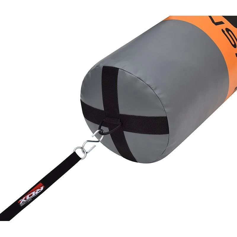 RDX Sports Store RDX F12 4ft / 5ft 3-in-1 Punch Bag & Mitts Black / Orange / Gray / White Set - Image 6