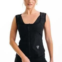 RDX Sports Store RDX W2 Women Sweat Vest With Zipper REACH OEKO TEX 100 Certified