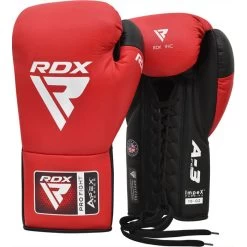 RDX Sports Store RDX PF APEX Competition/Fight Lace Up Boxing Gloves