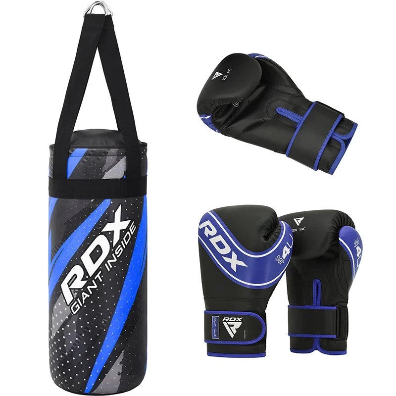 RDX Sports Store RDX J11 2ft Kids Training Punch Bag & Boxing Gloves Set