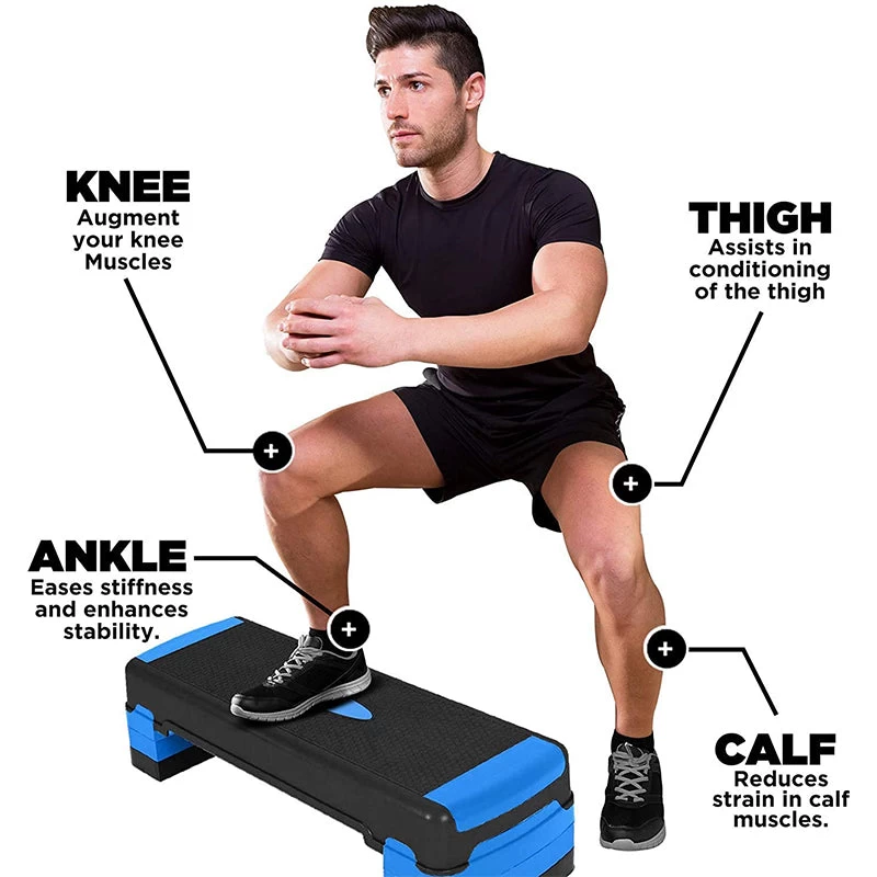 RDX Sports Store RDX PP Aerobic Step Platform With 3 Adjustable Height - Image 4