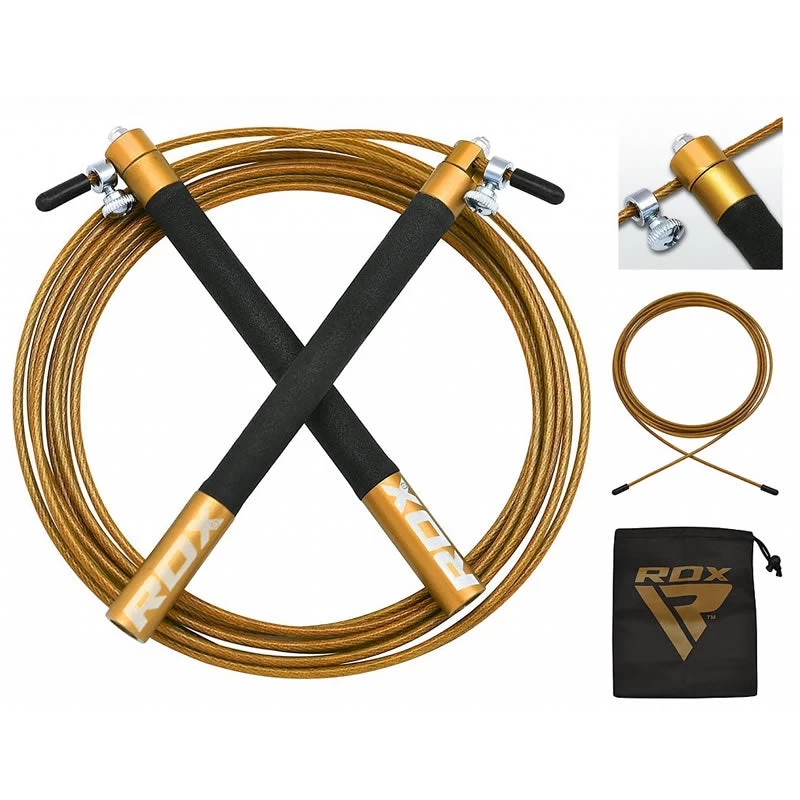 RDX Sports Store RDX C3 Aluminum Handle Adjustable Skipping Rope - Image 8