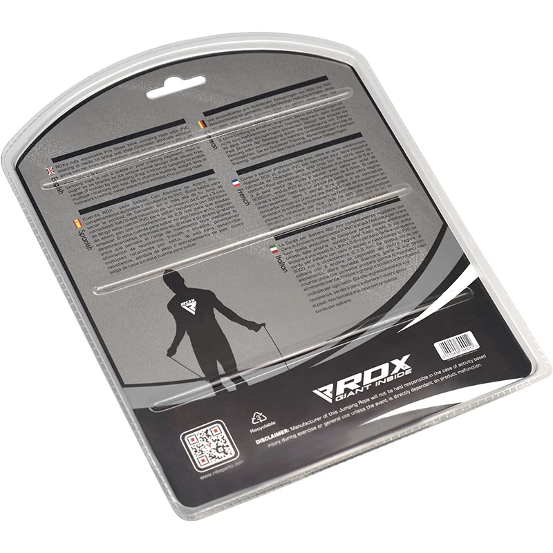 RDX Sports Store RDX C4 Aluminum Handle Skipping Rope - Image 10