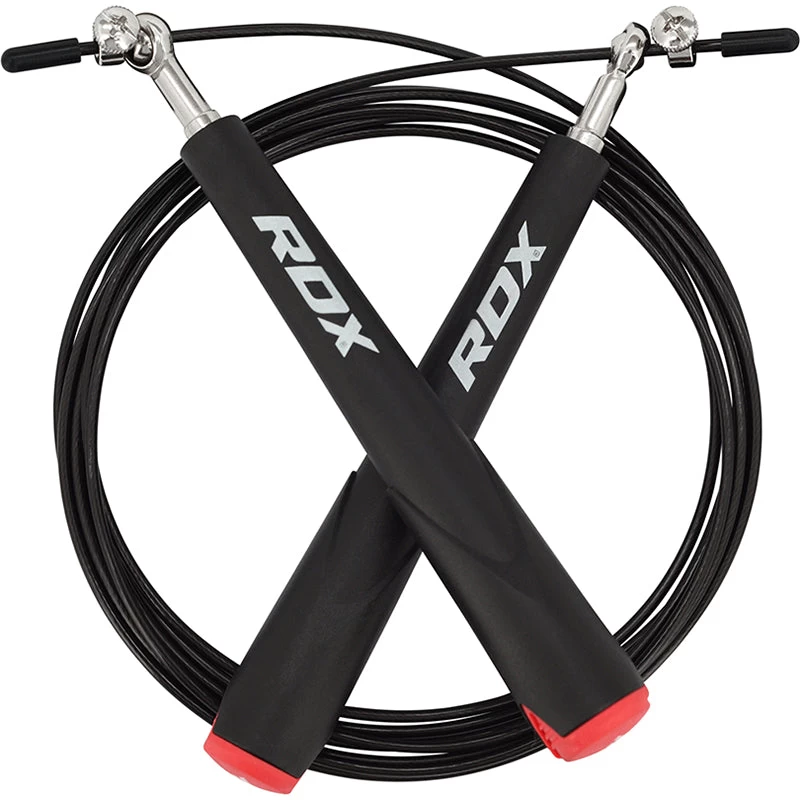 RDX Sports Store RDX C6 Black Adjustable Skipping Rope
