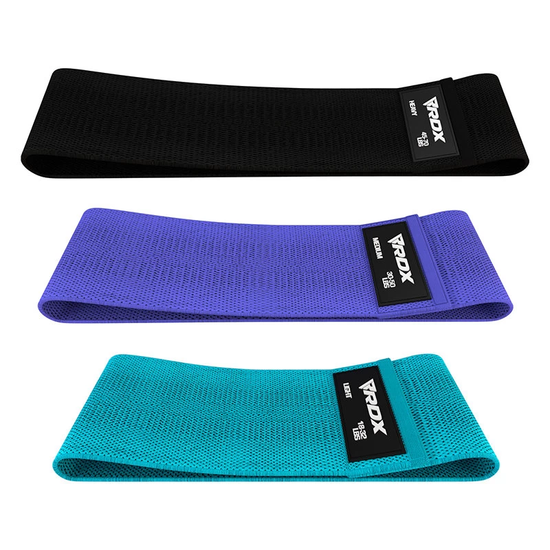 RDX Sports Store RDX CU Heavy-Duty Fabric Resistance Training Bands For Fitness