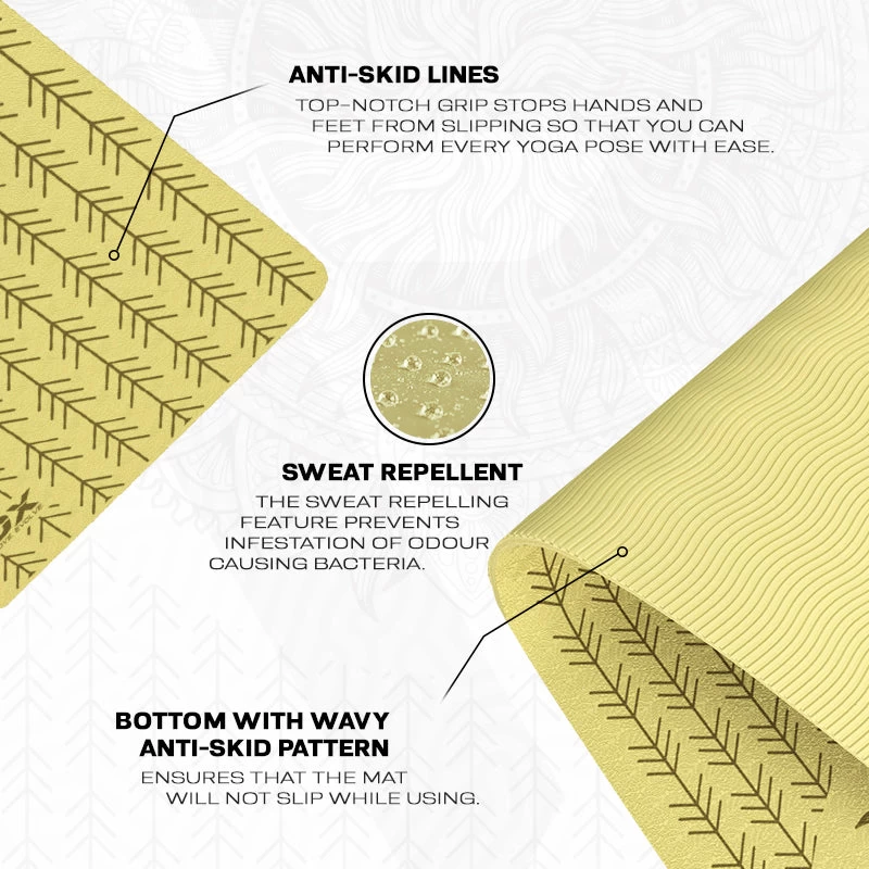 RDX Sports Store RDX D10 6mm TPE Yoga Mat - Image 6