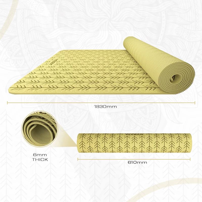 RDX Sports Store RDX D10 6mm TPE Yoga Mat - Image 8