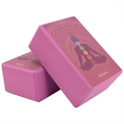 RDX Sports Store RDX D2 High Density EVA Foam Yoga Blocks Non-Slip Brick