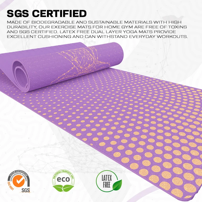 RDX Sports Store RDX D2 6mm TPE Yoga Mat - Image 5