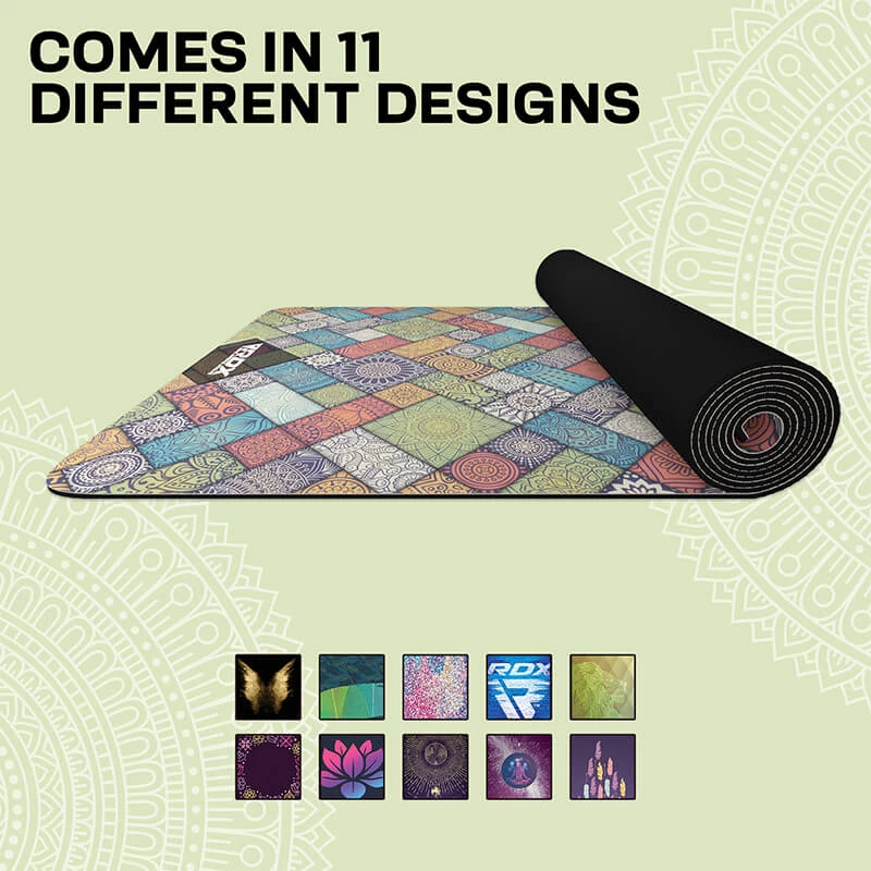 RDX Sports Store RDX D3 6mm PU Rubber Yoga Mat - Image 9
