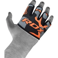RDX Sports Store RDX 4O Orange Camo Weight Lifting Grip