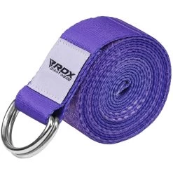 RDX Sports Store RDX F12 D-Ring Steel Buckle Cotton Yoga Strap