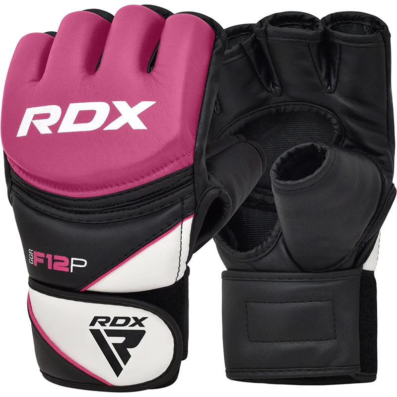 RDX Sports Store RDX F12 MMA Gloves For Women Pink
