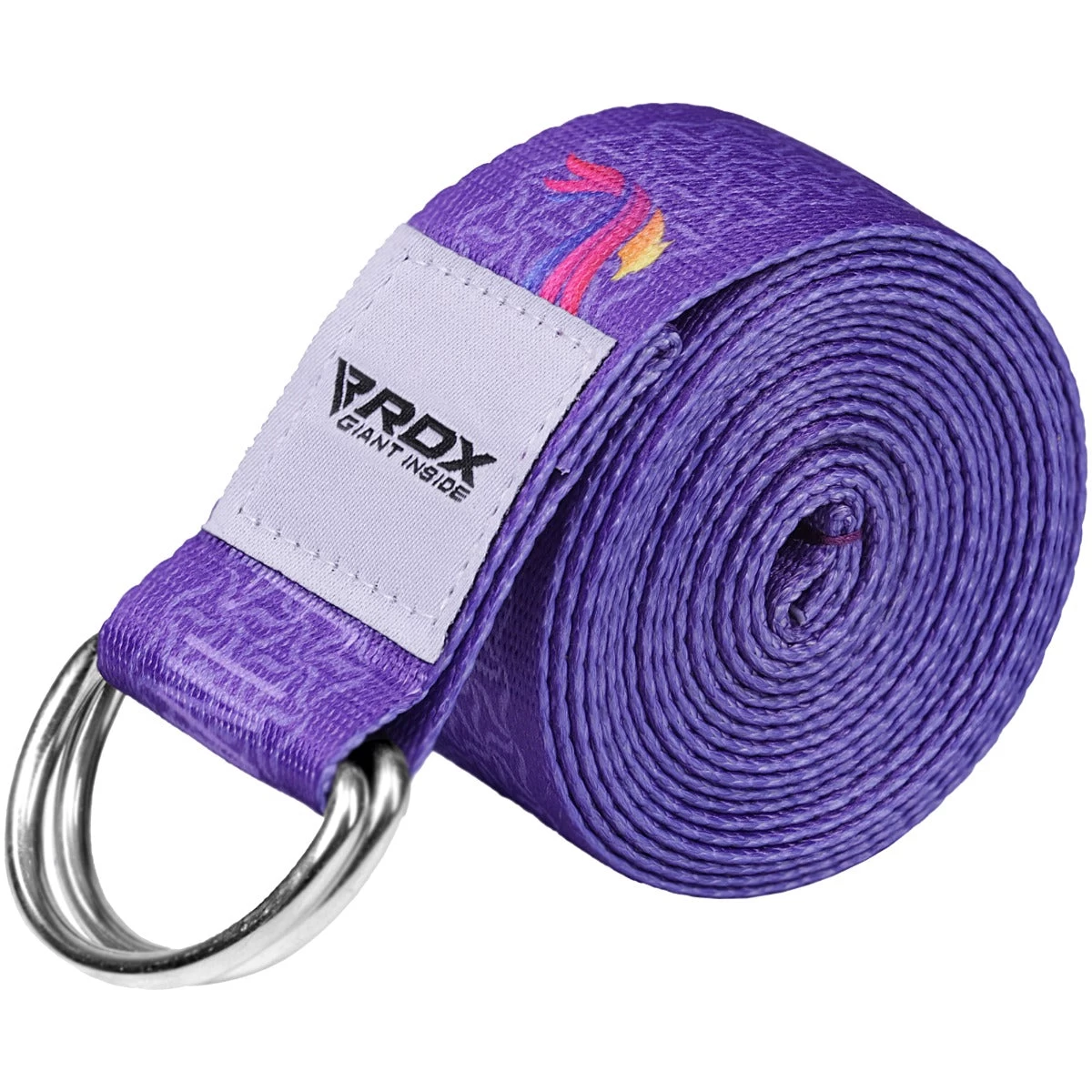 RDX Sports Store RDX F2 D-Ring Steel Buckle Cotton Yoga Strap