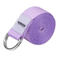 RDX Sports Store RDX F21 D-Ring Steel Buckle Cotton Yoga Strap
