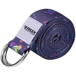 RDX Sports Store RDX F3 D-Ring Steel Buckle Cotton Yoga Strap