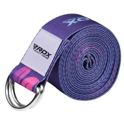 RDX Sports Store RDX F6 D-Ring Steel Buckle Cotton Yoga Strap
