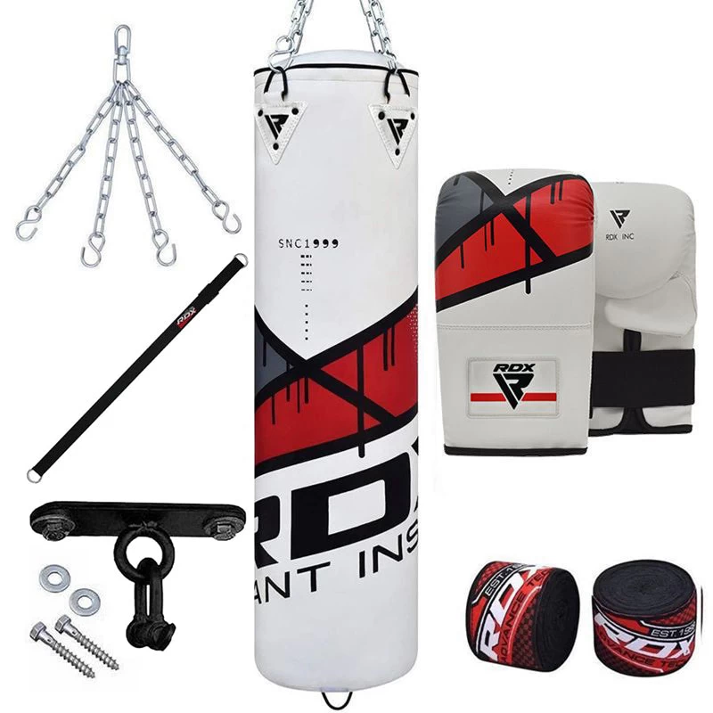 RDX Sports Store RDX F7 Ego 8-in-1 Boxing Punch Bag & Mitts Set - Image 13