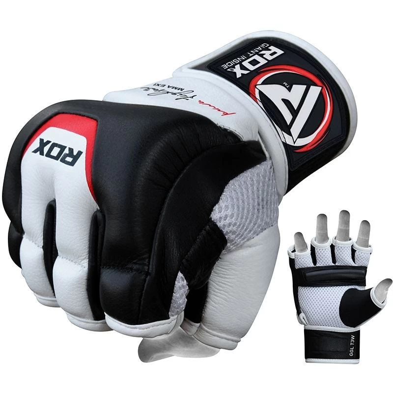 RDX Sports Store RDX T3 Leather MMA Gloves - Image 10