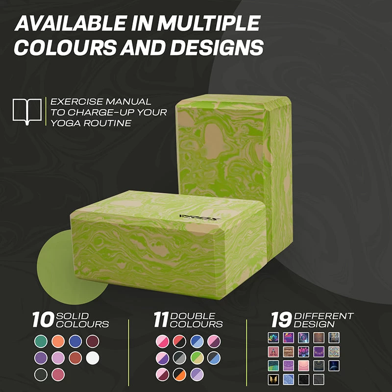 RDX Sports Store RDX GN EVA Foam High Density Non-Slips Yoga Block - Image 5