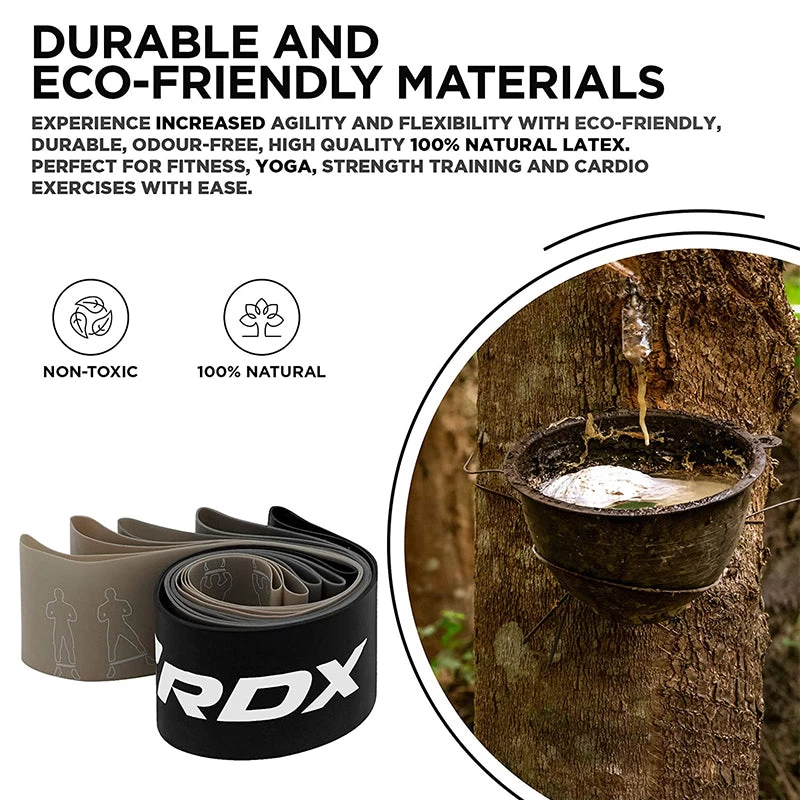 RDX Sports Store RDX MG 5-in-1 Pull Up Assist & Body Stretching Bands For Training - Image 4