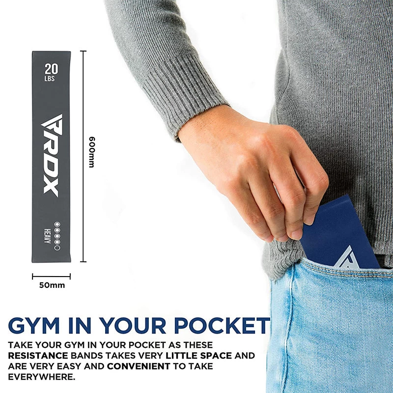 RDX Sports Store RDX MG 5-in-1 Pull Up Assist & Body Stretching Bands For Training - Image 5