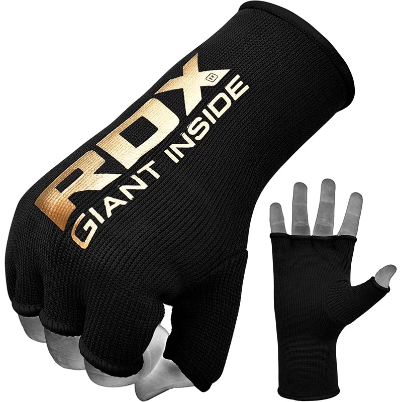 RDX Sports Store RDX HY Inner Gloves Elasticated Half Finger For Boxing, MMA Knuckle Protection OEKO-TEX® Standard 100 Certified - Image 2
