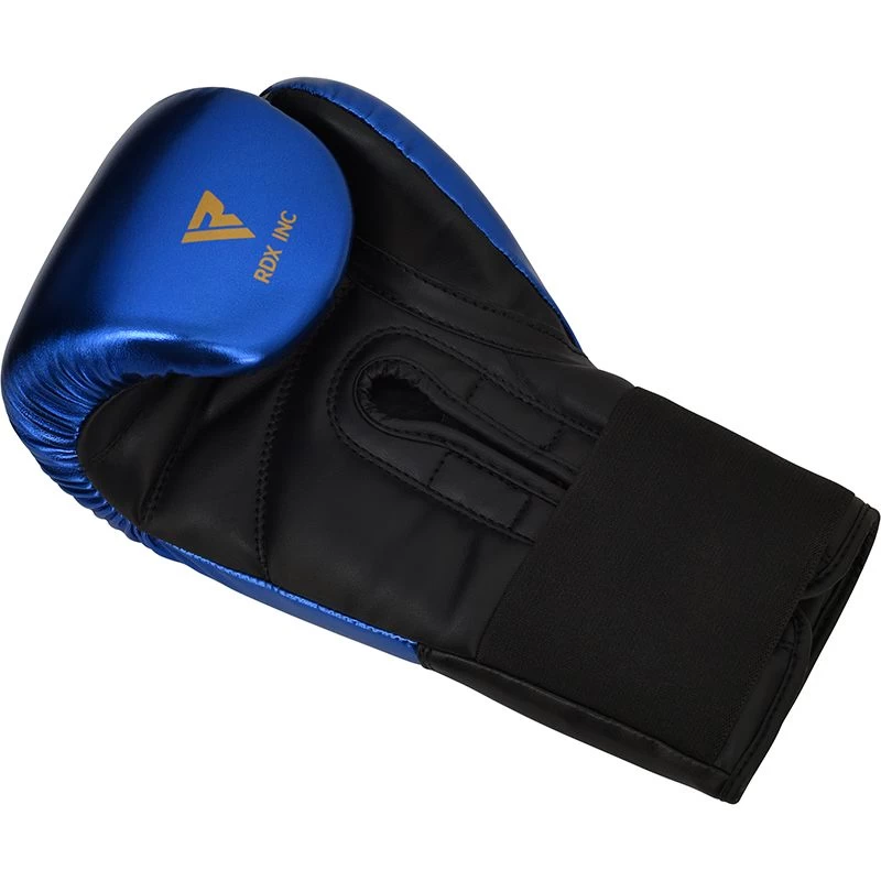 RDX Sports Store RDX J13 KIDS 8oz Blue Boxing Gloves & Pads Set - Image 4