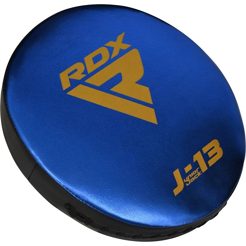 RDX Sports Store RDX J13 KIDS 8oz Blue Boxing Gloves & Pads Set - Image 9