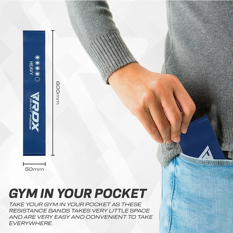 RDX Sports Store RDX R1 5-in-1 Resistance Loop Bands Set - Image 5