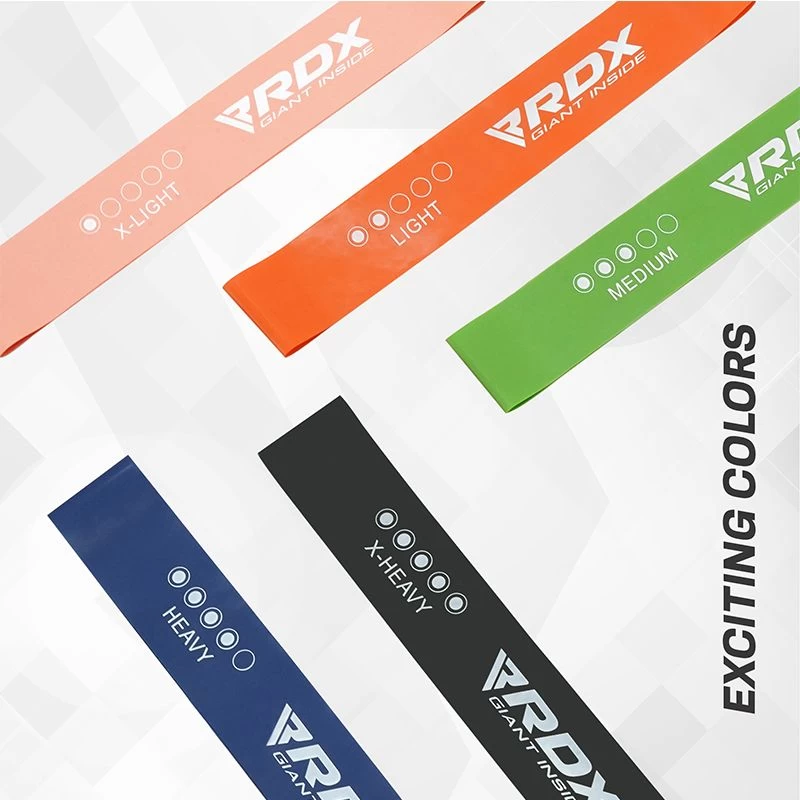 RDX Sports Store RDX R1 5-in-1 Resistance Loop Bands Set - Image 7