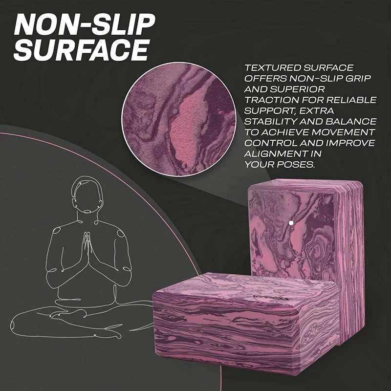 RDX Sports Store RDX MP EVA Foam High Density Non-Slips Yoga Block - Image 3
