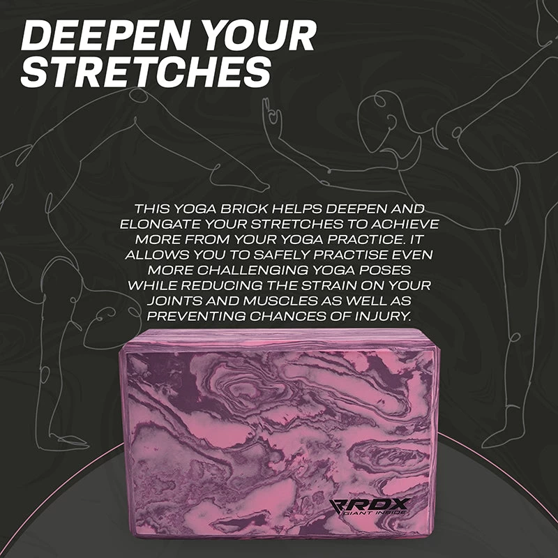RDX Sports Store RDX MP EVA Foam High Density Non-Slips Yoga Block - Image 4