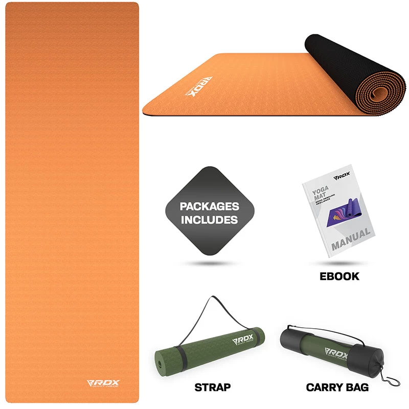 RDX Sports Store RDX MB 6mm TPE Yoga Mat - Image 2