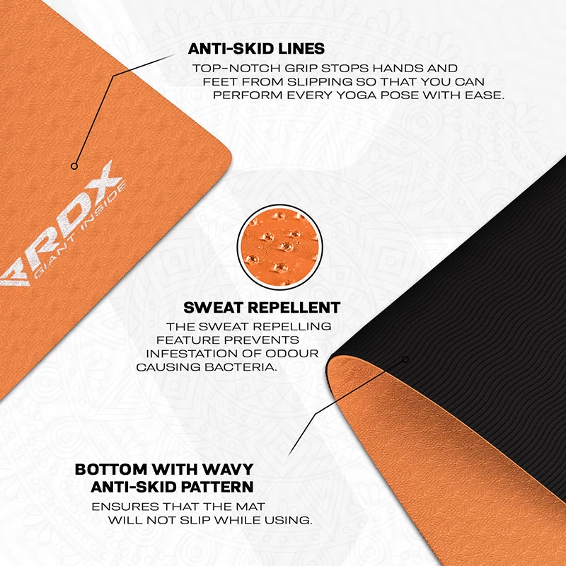 RDX Sports Store RDX MB 6mm TPE Yoga Mat - Image 6