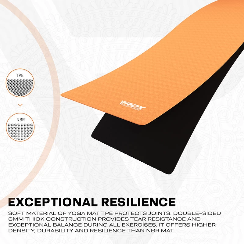 RDX Sports Store RDX MB 6mm TPE Yoga Mat - Image 3