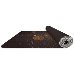RDX Sports Store RDX D6 Iris 6mm PVC Yoga Mat Solar Brown