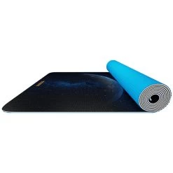 RDX Sports Store RDX D7 Iris 6mm PVC Yoga Mat Blue Dot